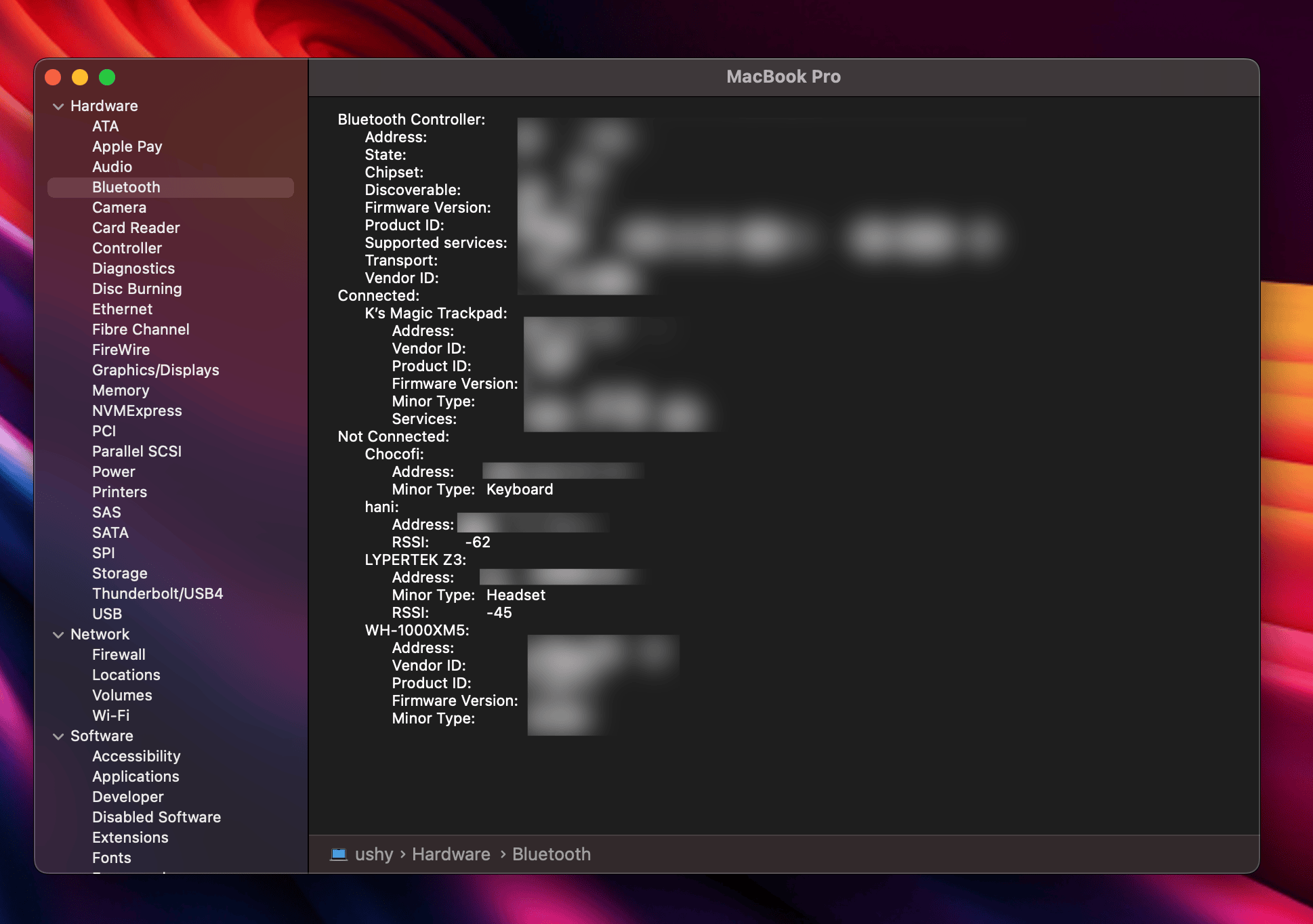 system-information-bluetooth